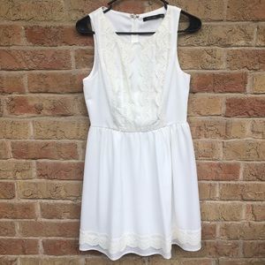Doe & Rae - White Lace Sundress